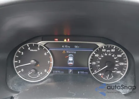 2021 Nissan Altima Sr Intelligent Awd из США, поврежденный, VIN 1N4BL4CW0MN411159